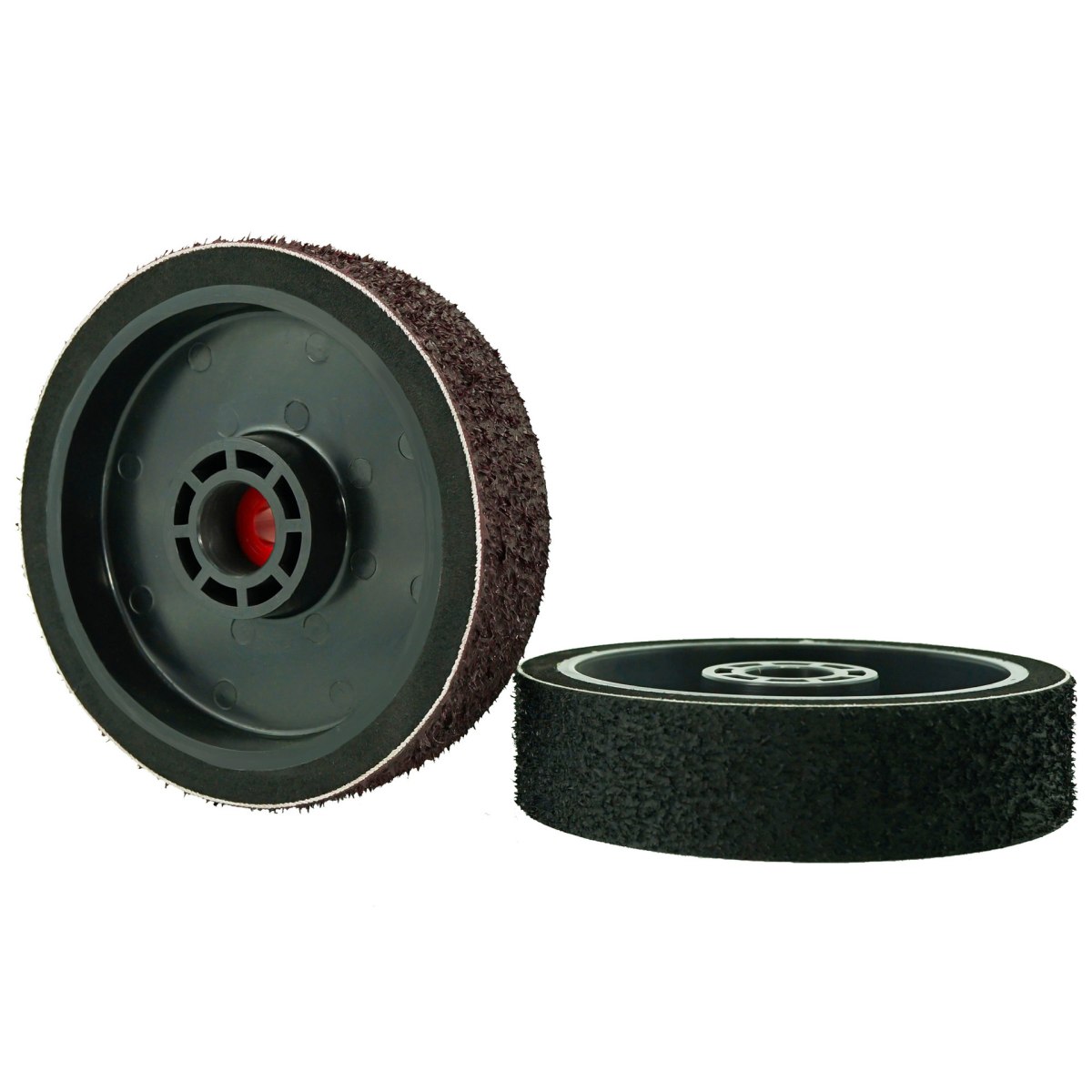 Flexible resin-bond diamond polishing wheels