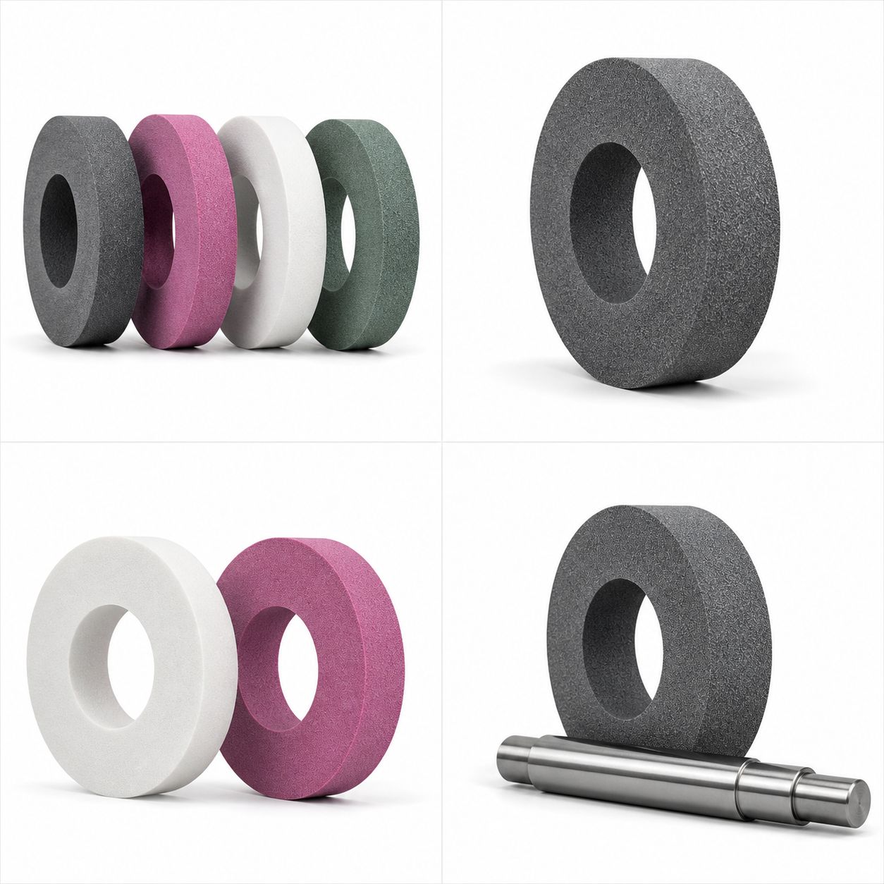 Conventional grinding wheel family